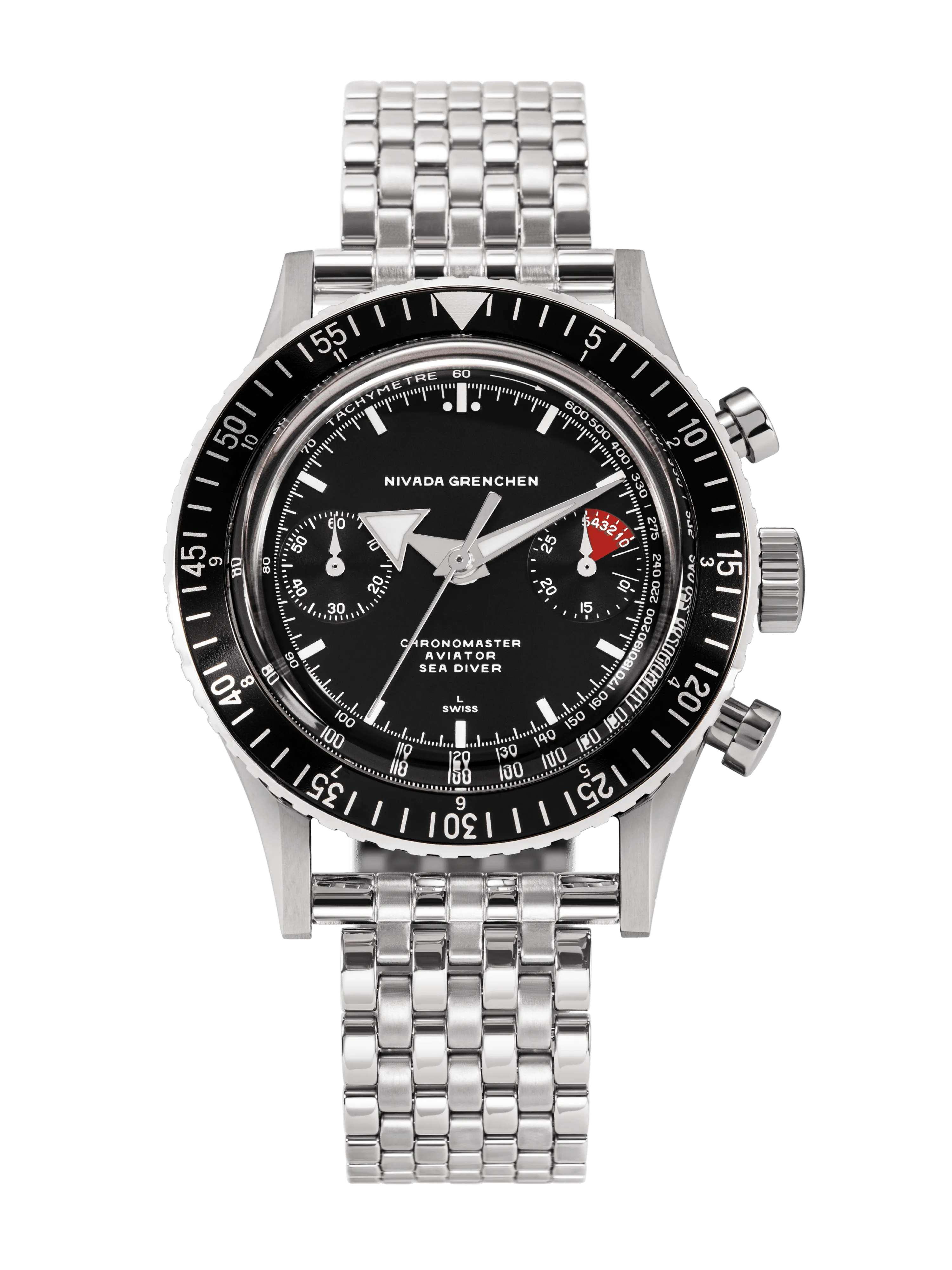 White Broad Arrow INTER.BEZEL - Manual