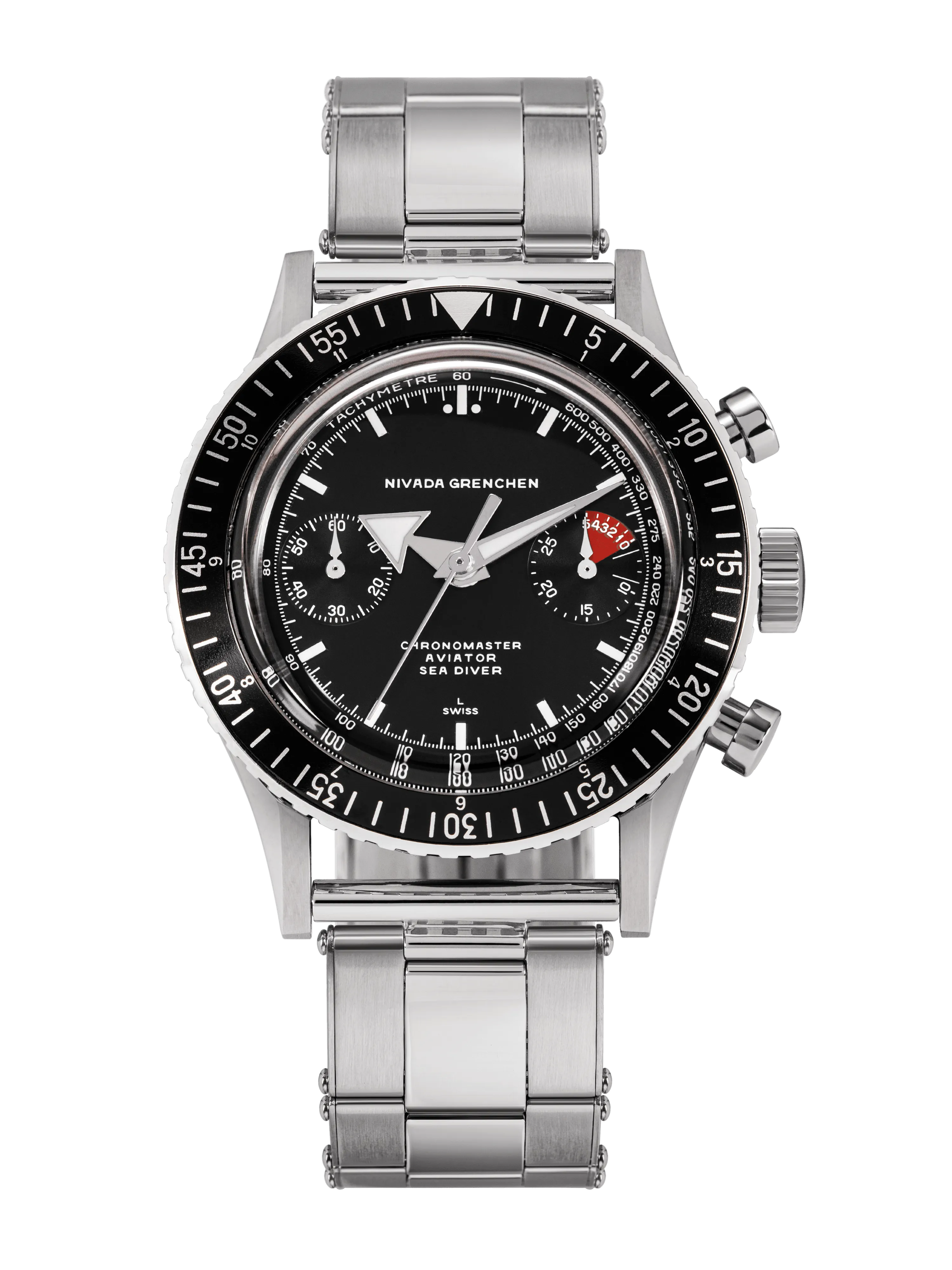 White Broad Arrow INTER.BEZEL - Manual