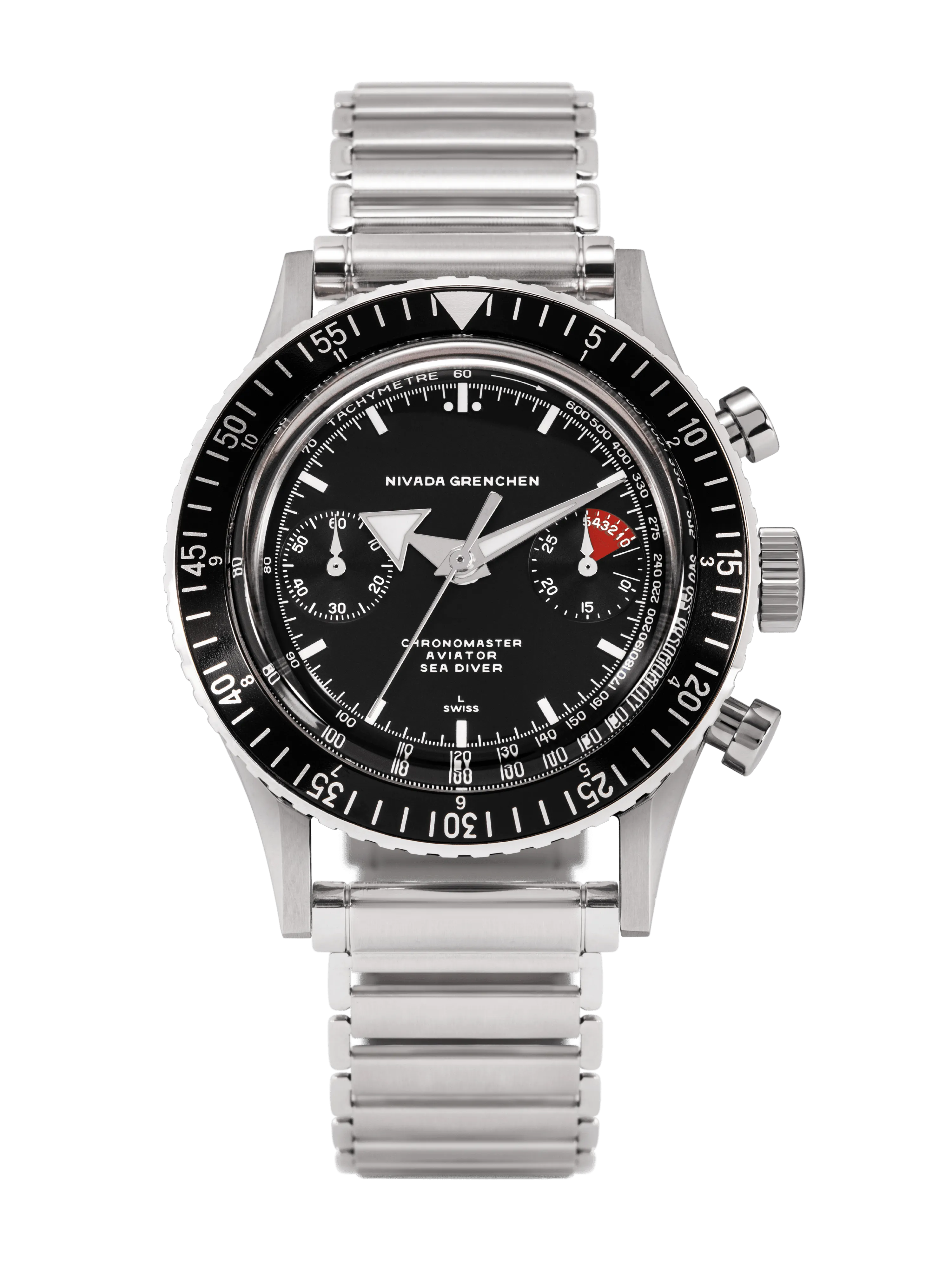 White Broad Arrow INTER.BEZEL - Manual