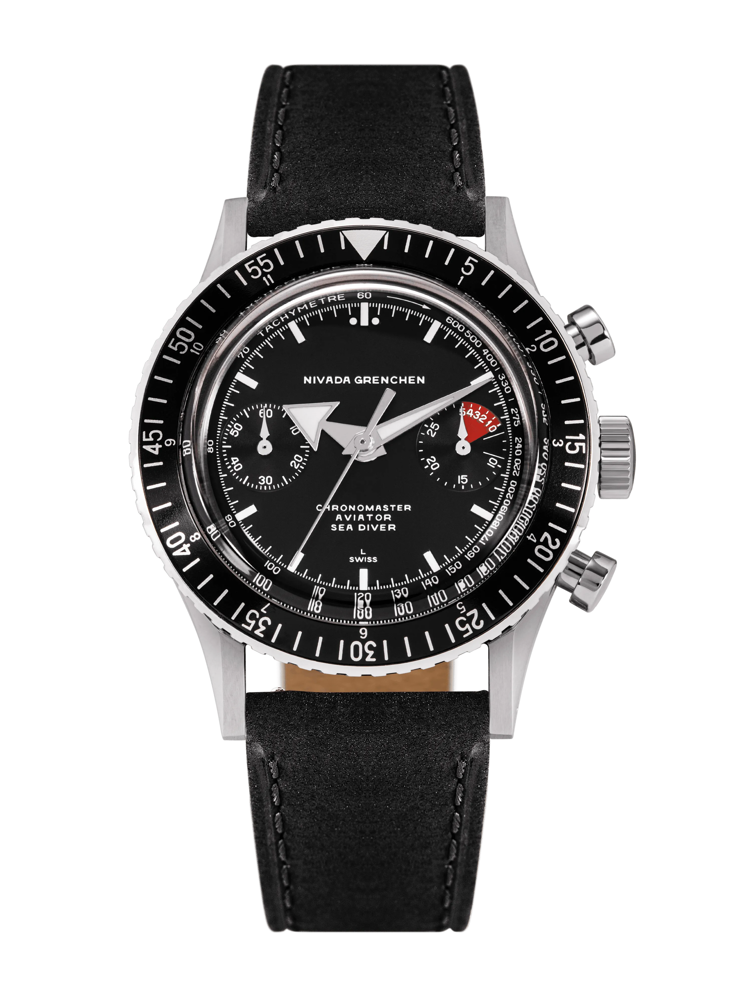 White Broad Arrow INTER.BEZEL - Manual
