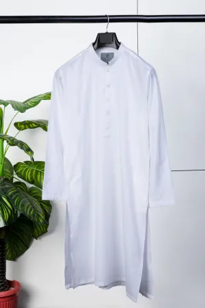 White Cotton Kurta