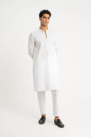 White Kurta Trouser