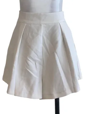 White Plain Shorts