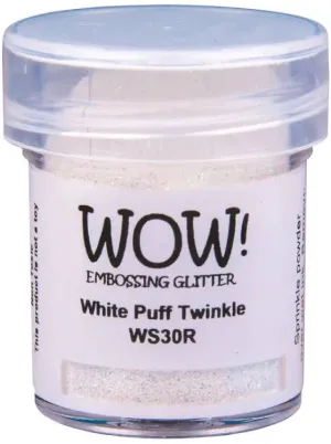 White Puff Twinkle Wow Embossing Powder WS30R (OM)