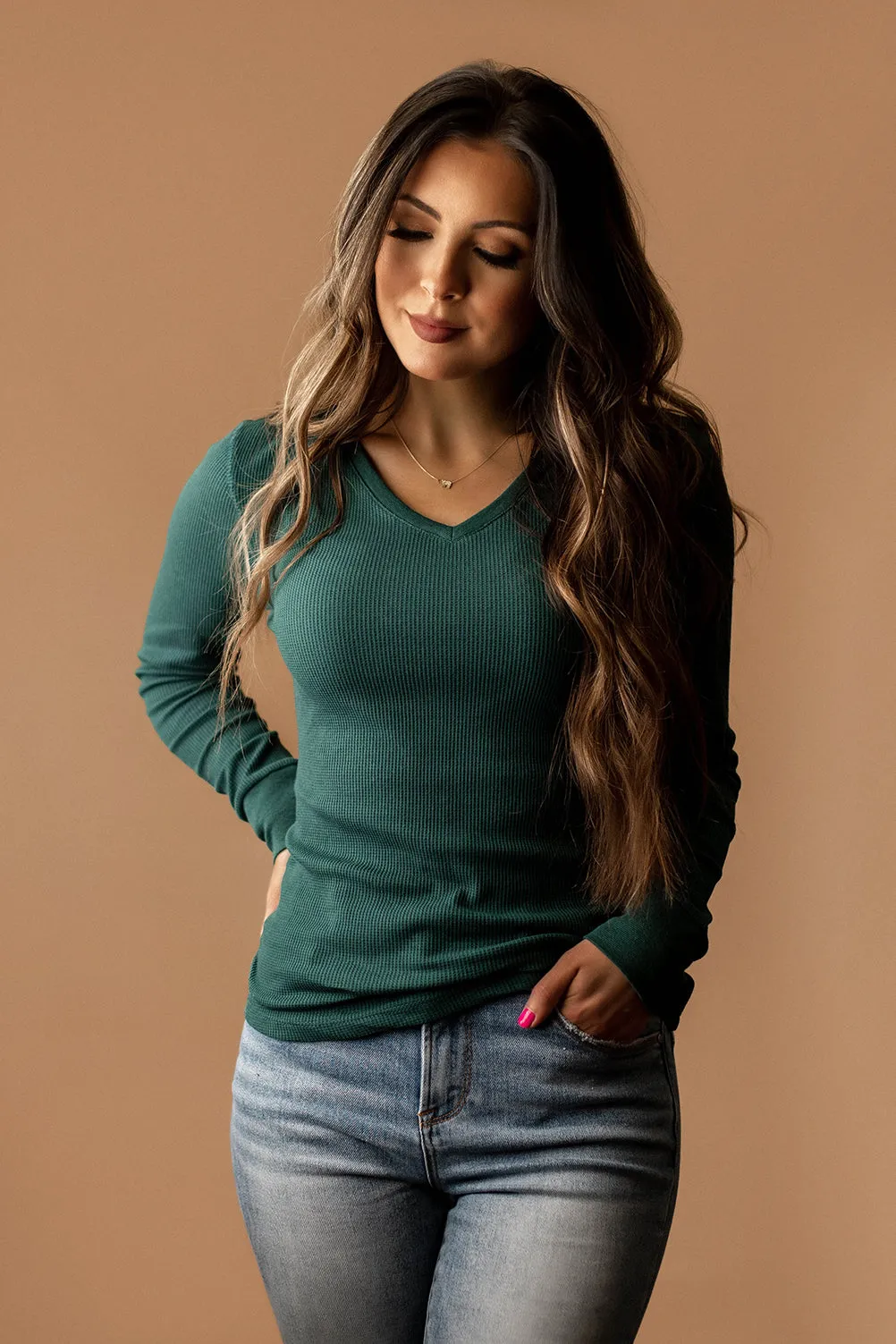 Why Don't We Long Sleeve Top (Crimson)