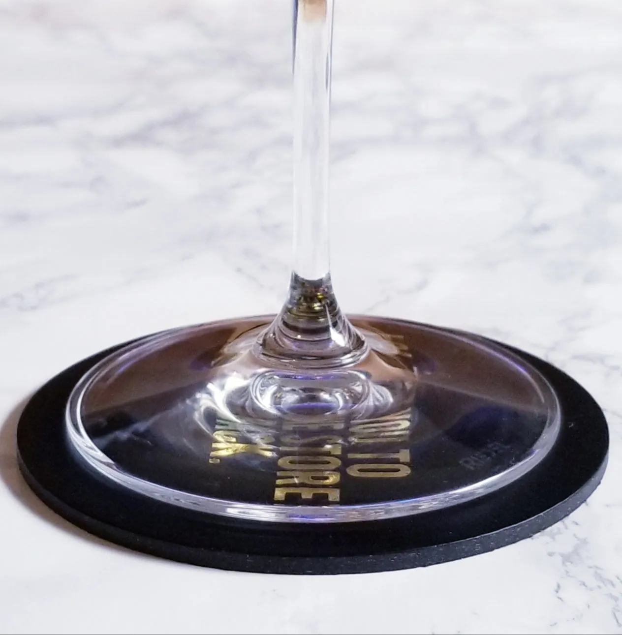Wine & Nachos Leather Coaster