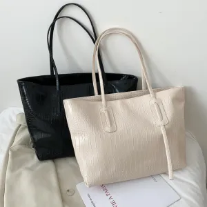 Women's Simple Large Capacity Fashionable Portable Handbags