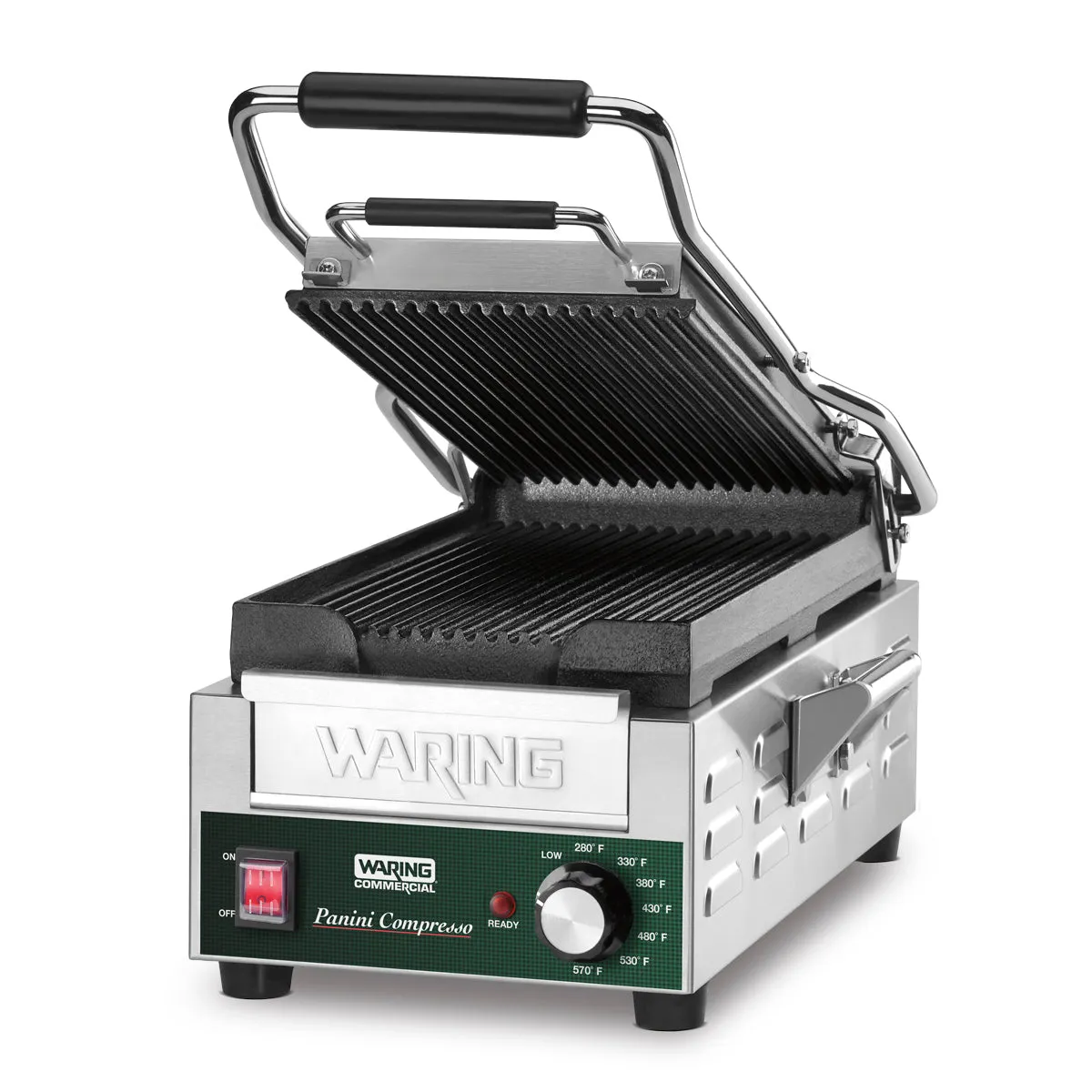 WPG200 Panini Compresso - Slimline Panini Grill by Waring Commercial