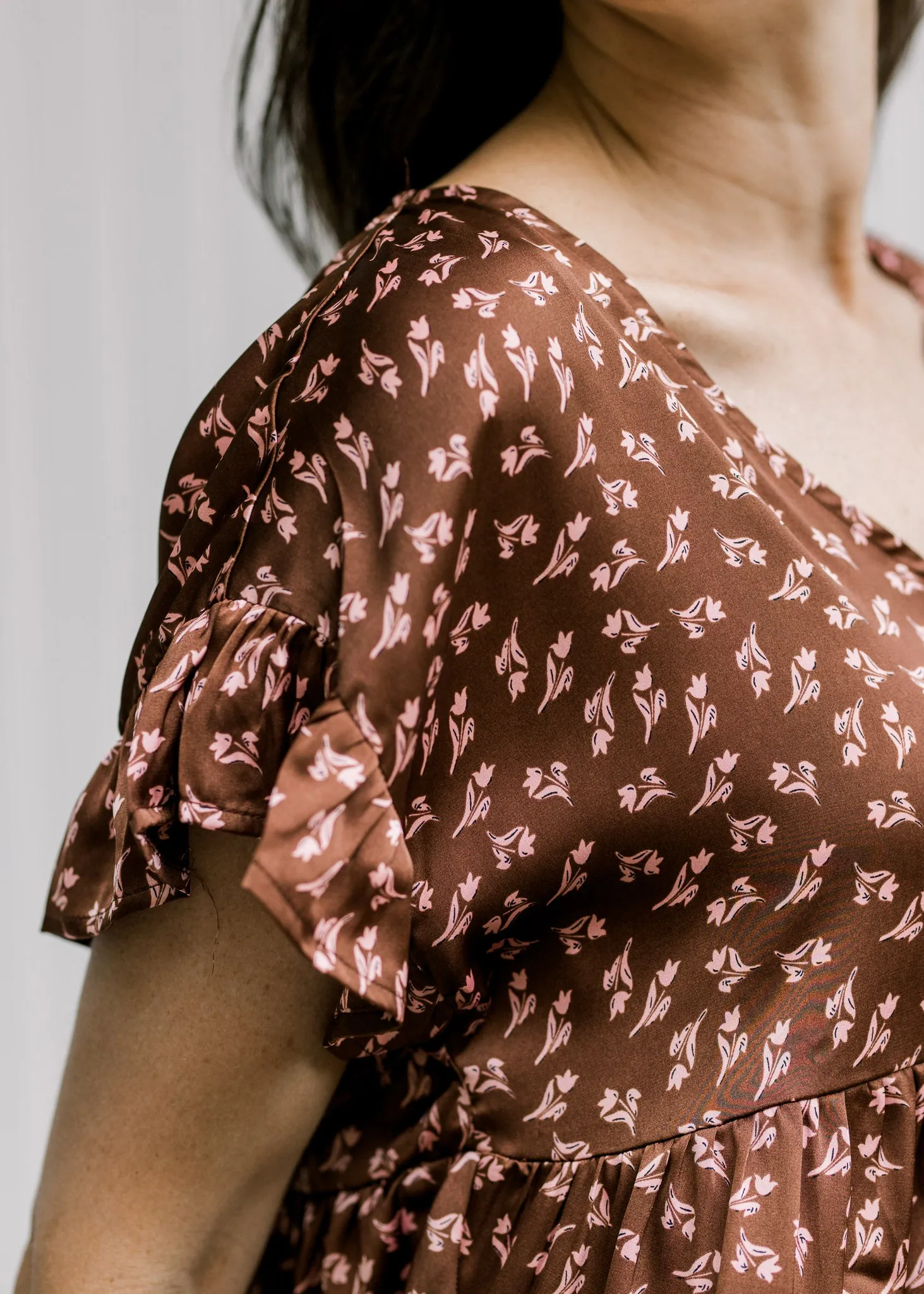 X Fall Flowers Top