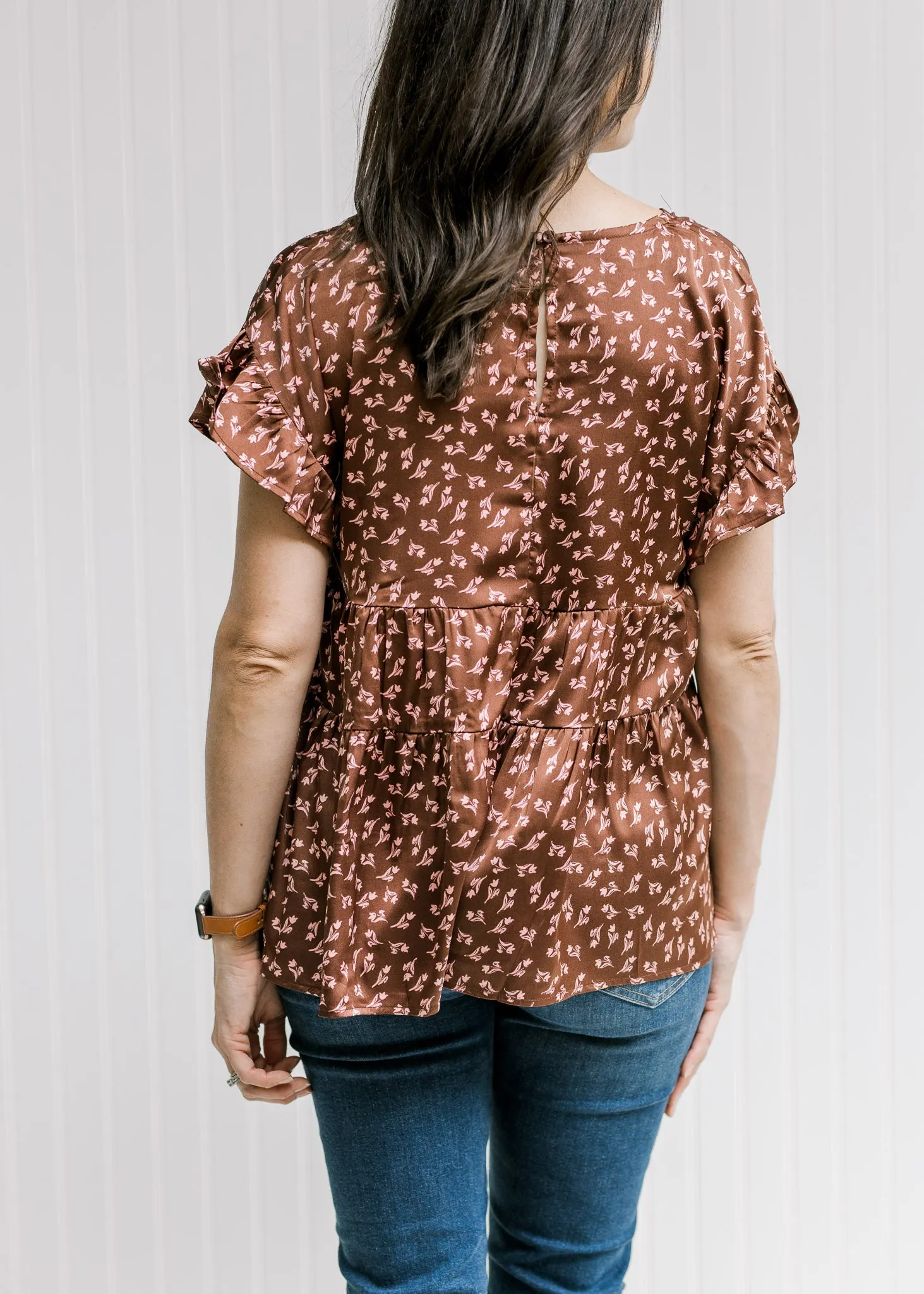 X Fall Flowers Top