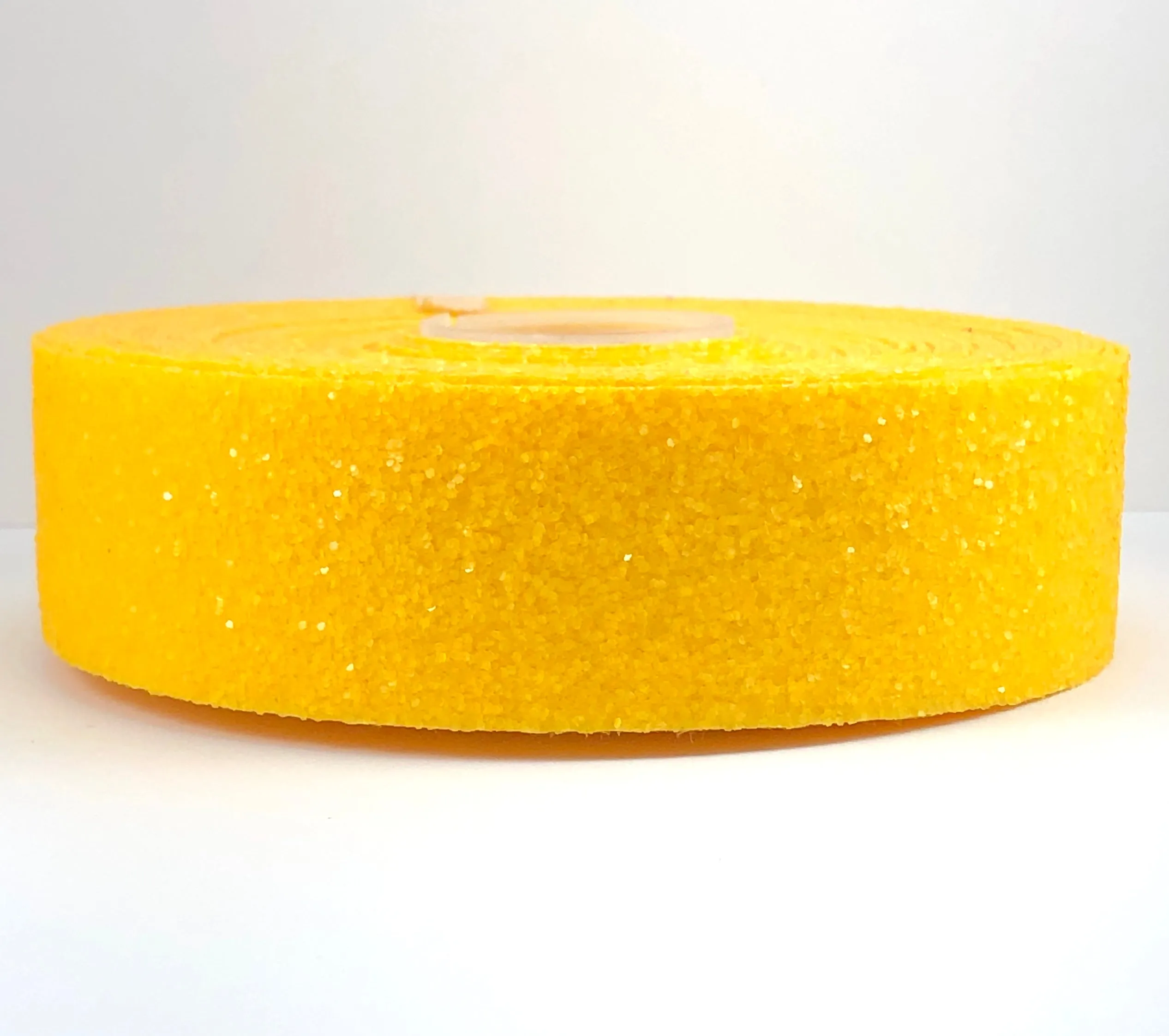 Yellow Chunky 1.5" Glitter Ribbon