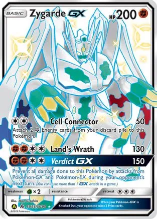 Zygarde-GX SV65/94 - Shiny Vault Pokemon Holofoil